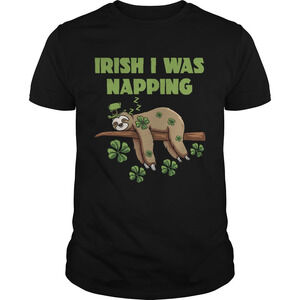 Irish I Was Napping Shirt